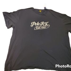 Ralph Laren black t-shirt size 4XB New with tags